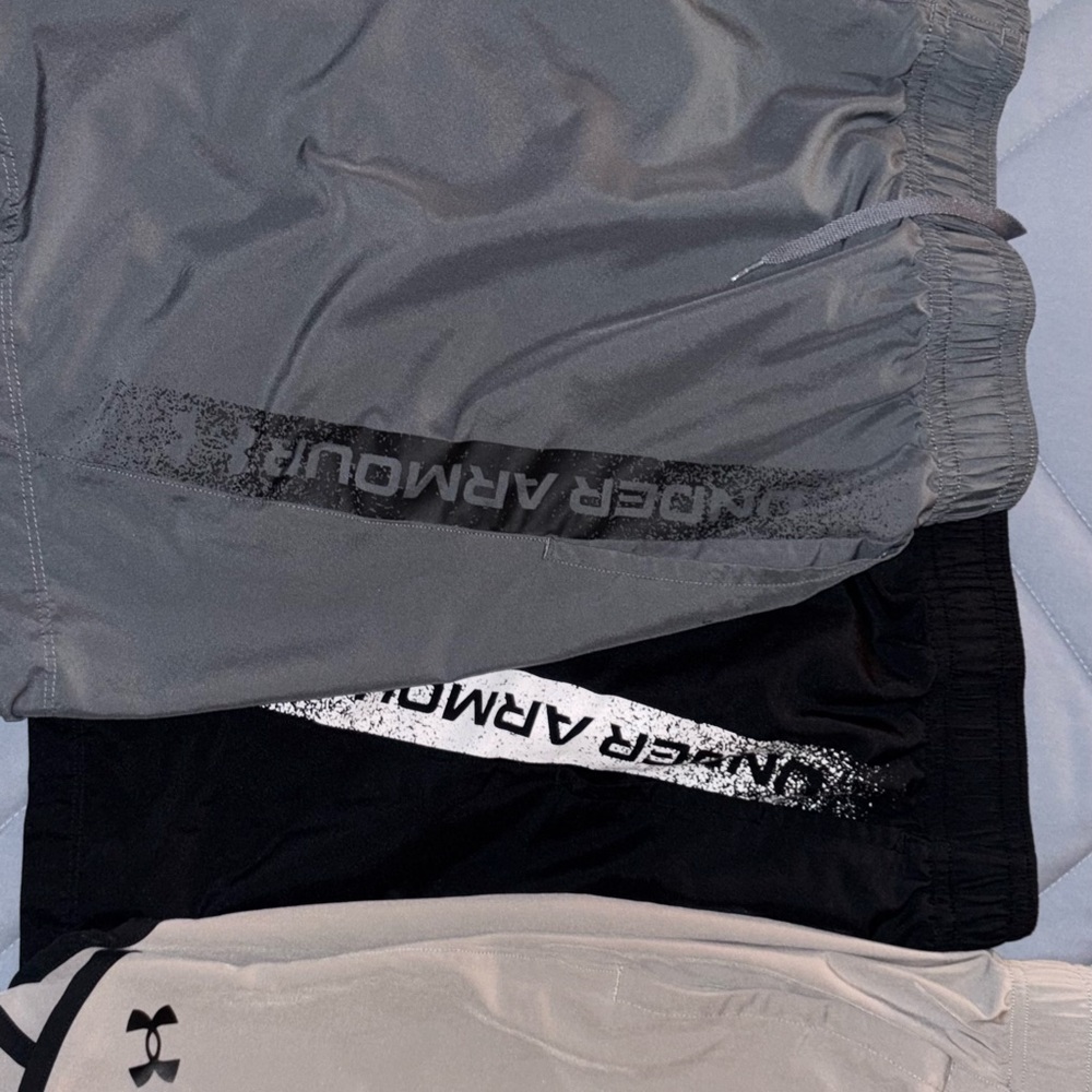 Under Armour Athletic Shorts Set 3 Pack